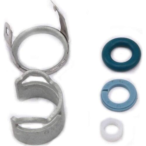 4-Cylinder Fuel Injector Seal Kit O-Ring Repair Kit Replacement for Golf Jetta Passat For- A6 for Skoda 06D998907