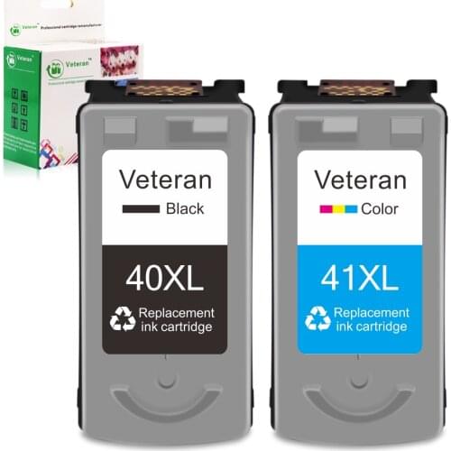 40XL 41XL Compatible Ink Cartridges for PG 40 CL 41 replace for PIXMA iP1800 iP1200 iP1900 iP1600 MX300 MP160 MP140 printer