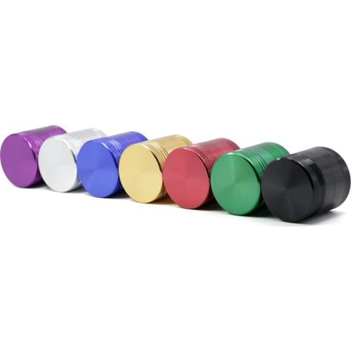 Hot Selling CNC 4Layer Smoke Grinder of 40MM Aluminum Alloy Mill Herb Spice Muller Grinder Smoking Crusher Grinder Tobacco 2020