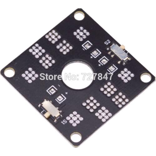 QAV250 CC3D Flight Controller Mini Power Distribution Board LED Control