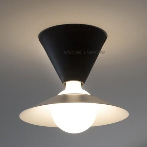 Nordic minimalist balcony ceiling lamp post-modern designer creative minimalist aisle entrance metal art ceiling lamp