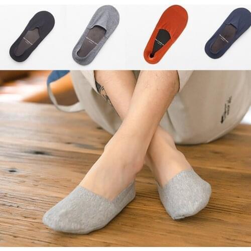 Men Cotton Short Socks White Black Gray Breathable Ankle Low Cut Sport Socks Casual Socks