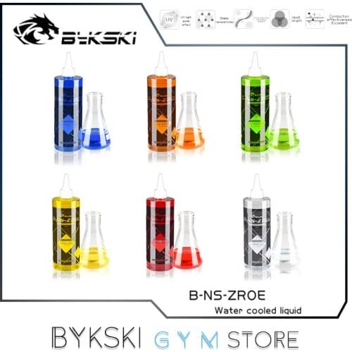 Bykski Transparent Water Cooling Liquid Coolant Stable Durable Antibacterial Heat Conduction Multi-Colors Water-Cooled B-NS-ZROE