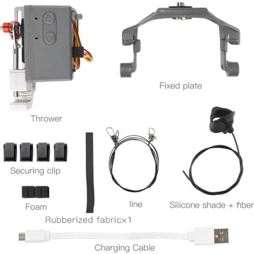 Fish Bait Advertising Ring Thrower For Fishing Publicity Propose For DJI Mavic 2 Pro/Zoom RC Quadcopter Drone Upgrade Parts