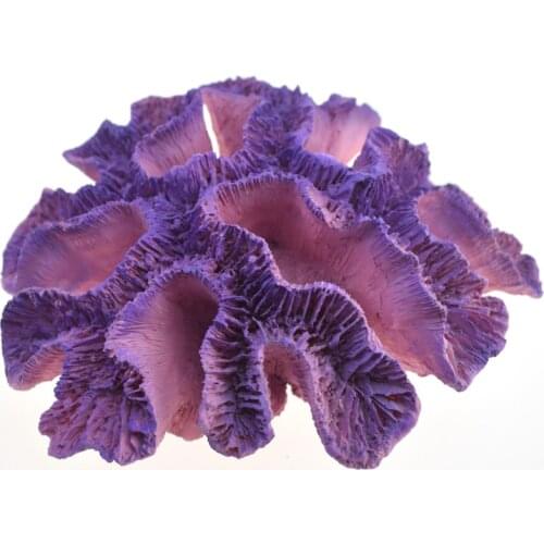 1Pc Resin Coral Decoration Artificial Fish Aquarium Decoration Coral Fish Tank Ornaments Reef Rock Landscaping Ornaments