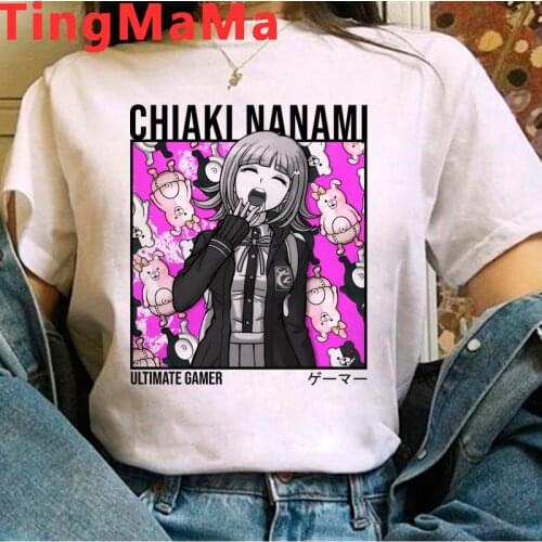 Danganronpa Nagito Komaeda Ouma Kokichi tshirt male grunge vintage japanese tshirt top tees ulzzang
