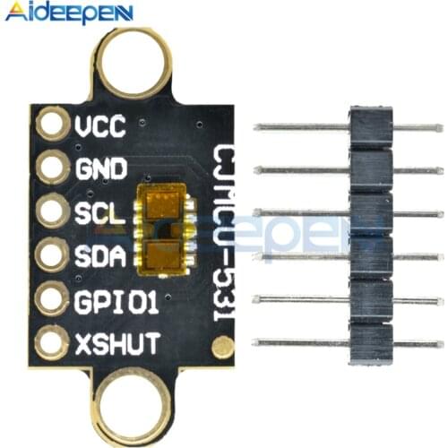 VL53L1X Laser Ranging Flight Time Sensor Module Distance 400cm Measurement Extension Board Module CJMCU-531 For Arduino