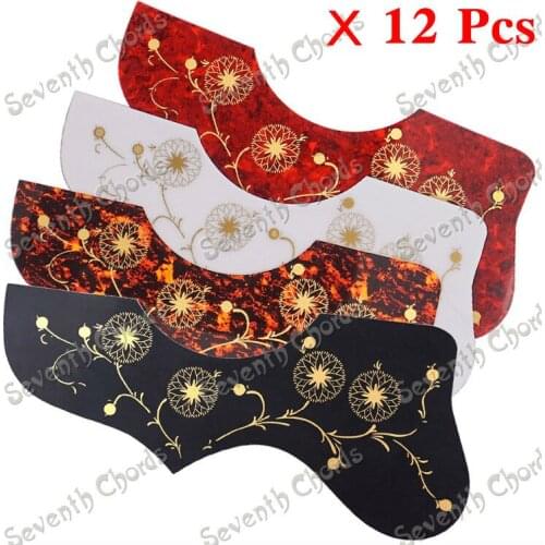 12 Pcs EJ200 Left handed Pickguard Pick Guard Anti-scratch Plate for Acoustic Guitar Replacement parts