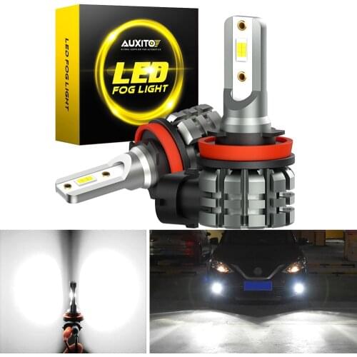 2Pcs H11 H8 9005 HB3 LED Car Fog Light Bulb for Chevrolet Niva Cruze Lacetti Aveo Cobalt Captiva Orlando Spark Lanos Epica Tahoe