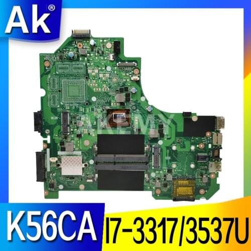 Akemy For ASUS K56CA S56C A56CM A56C S550CM K56CB S550CB K56CM REV 2.0 I7-3317/3537U laptop motherboard original mainboard
