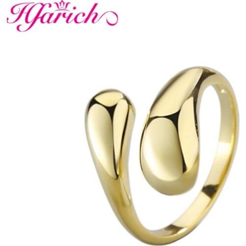 Bohemian Fine Serpentine Adjustable Jewelry Simple Smooth Geometry Open Ring for Charm Women Accessories Gift Party Couple Ring