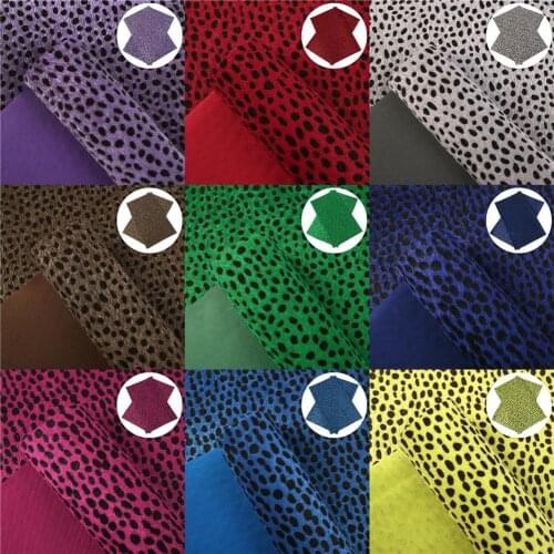 David accessories 20*33cm Leopard Print Faux Synthetic Leather Fabric DIY Bow Bag Phone Cover Material Home Decoration,1Yc8092