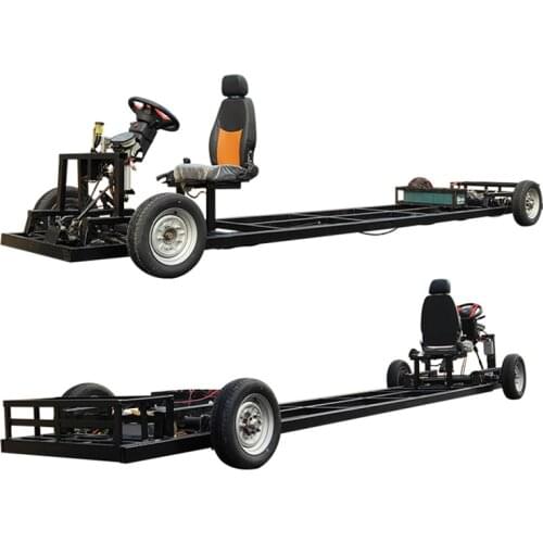 Custom Electric four-wheel vehicle indoor and outdoor exhibition car ultra-low Chassis parade float frame accessories assembly