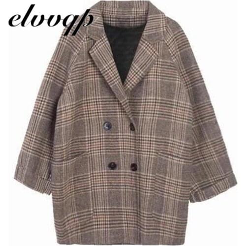 Elvvqp Women's Wool Coats