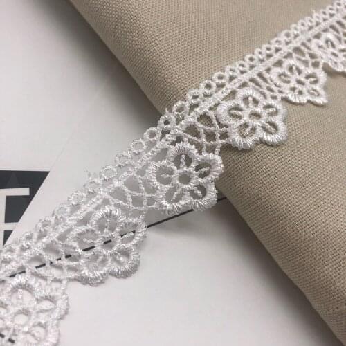 Hot Sale High-quality Water Soluble Embroidery lace Clothing Materials Flower Lace Accessories