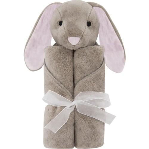 Honeyzone Couverture Bebe Nouveau Ne Baby Blanket Cotton Recien Nacido Rabbit Swaddle Mantas Para Muselina Bebe Fille Naissance