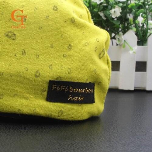 Customized Virgin Hair extensions bundles wigs packaging woven labels,custom women human hair shipping label tags, sewing labels