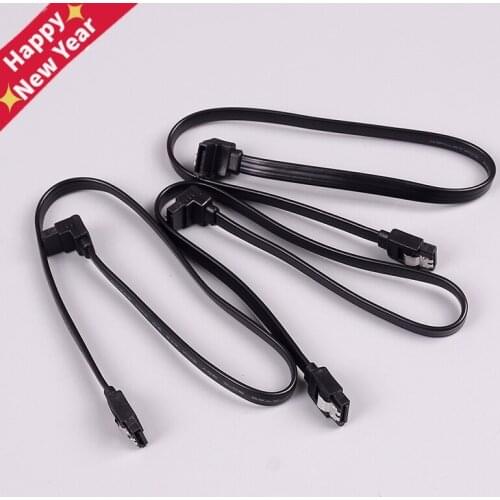 3pcs/set 40cm SATA 3.0 Cable SATA 3.0 III SATA3 6GB/s Data Cable Straight Cord SAS Cable Dual Channel Hard Drive Data Cable