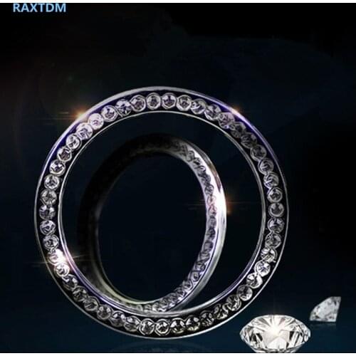 Crystal Car Engine Start Stop Ignition Key Ring For Hyundai IX35 IX45 Sonata Verna Solaris Elantra Tucson Mistra IX25 I30