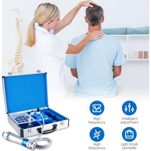 Shockwave Therapy Machine Pain Relief Body Massager Electromagnetic Extracorporeal Shock Wave Therapy Physiotherapy Massage Gun