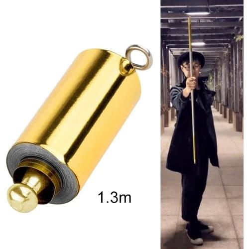 Martial Arts Metal Retractable Rod Magi c Wand Telescopic Sticks Magi c Props Outdoor Sport Stage Performance