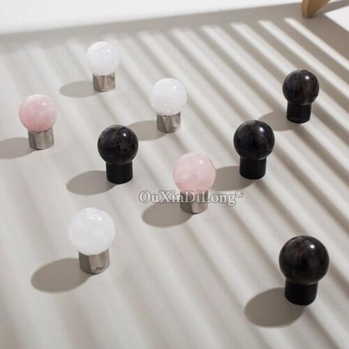 New Arrival 10PCS Stainless Steel Crystal Cabinet Door Handles and Knobs Cupboard Wardrobe Drawer Kitchen TV Wine Cabinet Pulls