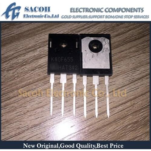 Free Shipping 10Pcs IKW40N65F5 K40F655 TO-247 46A 650V Power IGBT Transistor