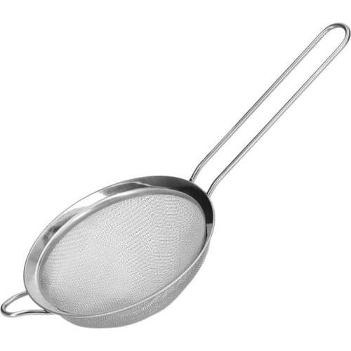 Mesh Strainer Multipurpose Food Filter Spoon Lightweight Colander Fine Mesh Colander for Canteen for Home for Kitchen for