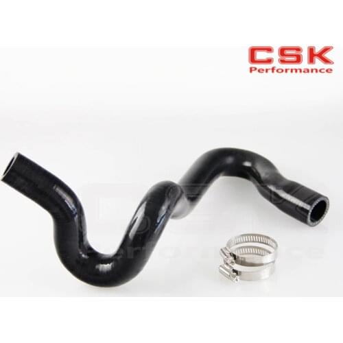 Turbo Silicone hose Intercooler hose For Audi A4 1.8T Quattro B5 1.8L black + two clamps