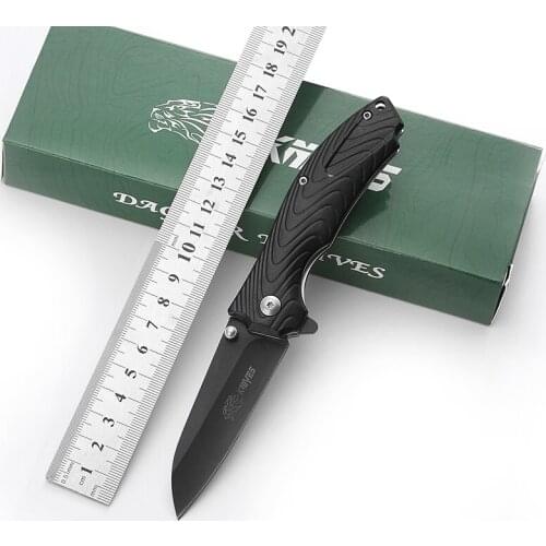 Folding Knife 8Cr13Mov Blade Tactical Military Outdoor Knives Pocket Knife EDC for Self-Defense Survival Climbing Riding Camping