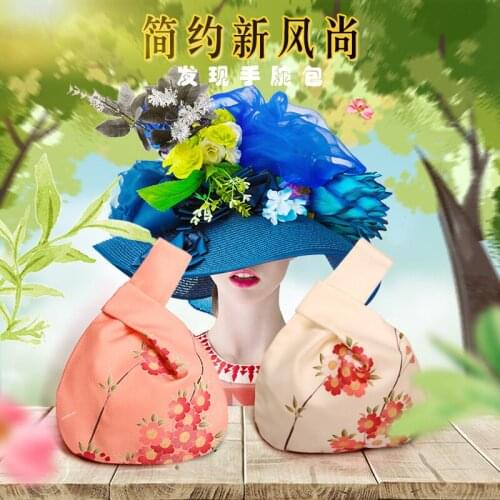 Traditional Japanese Women Handbag Print Flower Evening Party Bags Vintage Geisha Dancing Lolita Bag Elegant Ladies Pubg Bag