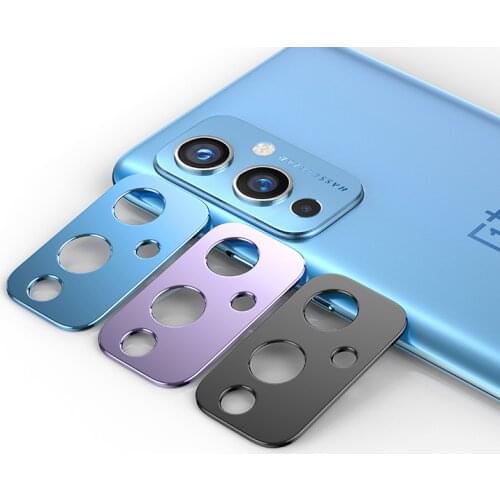 For Oneplus 9 Back Camera Lens Metal Aluminum Sheet Cover Lens Screen Protector Ring for One Plus 9 Rear Camera Protective Film