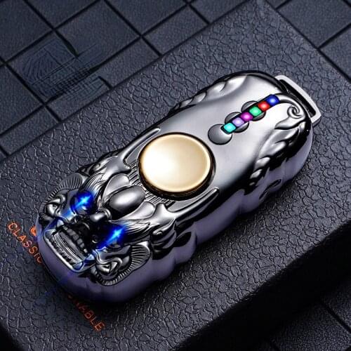 Gyro Lighter Cigarette Lighter Fingertip Gyro Windproof Gift Male Personality Smoking Accessories for Weed Gadgets for Men
