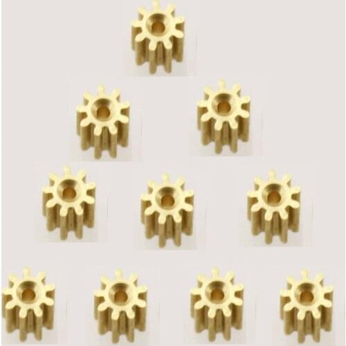 10PCS metal motor Gear For SYMA X5C X5SC V262 V353 RC Quadcopter Helicopter Drone Accessories Spare Parts