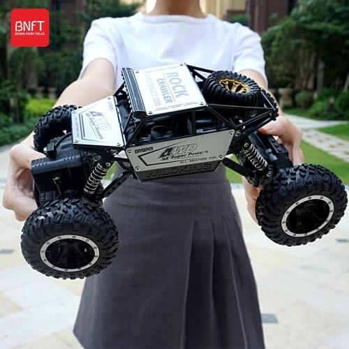 2.4G RC 1:16 Alloy Cross Country Climbing Vehicle Model 4WD Racing Drift Stunt Car Childrens Wireless Remote Control Toys Gift