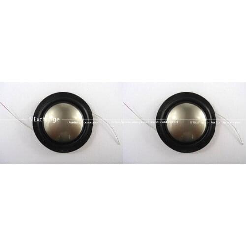 2 pcs 25.4mm 25.5mm (1") silk +titanium diaphragm dome Tweeters voice coil 8ohm