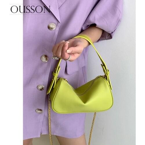 2021 Large Capacity New Handle Bag Exquisite Women Crossbody Pillow Bag High Quality Leather Small Square Shoulder Bag For Women