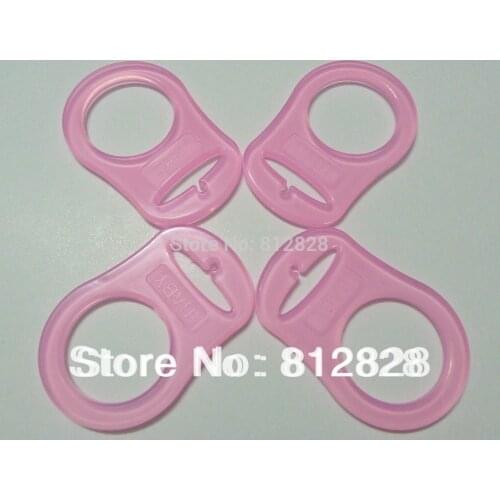30pcs Pink MAM Rings Silicone Dummy Adapter