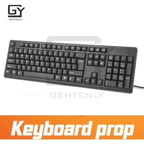 Keyboard Prop escape room puzzles enter correct password to unlock room escape game prop any keys can be codes