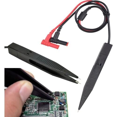 SMD Chip component LCR testing tool digital Multimeter tester meter Pen probe lead tweezers for FLUKE for Vichy