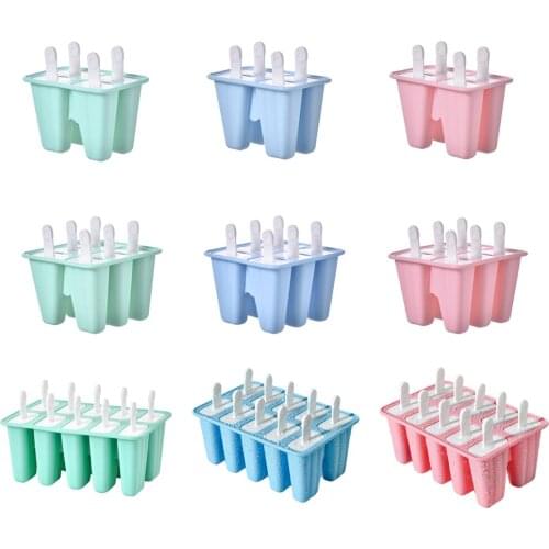 Kitchen DIY Ice Mold sicle Maker Tray Pan Frozen Ice Cream Mould