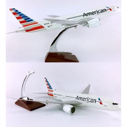 1/150 American Airplane Model Boeing B787-8 Dreamliner Alloy Metal Diecast Plane Airliner Gift Stand-up Static Aircraft souvenir