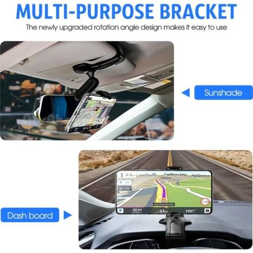 New Arrival Clamp Dashboard Black Car Smart Phone Holder Mount Stand Cradle Professional Mobile Phone Accessories