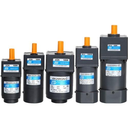 AC Single-phase 220V/three-phase 380Vspeed regulating motor 5IK90RGU-CF/5GU 90W speed regulating motor speed governor
