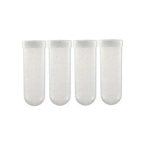 10 Pcs 100ml Plastic Centrifuge Tubes with Screw Cap Round Bottom