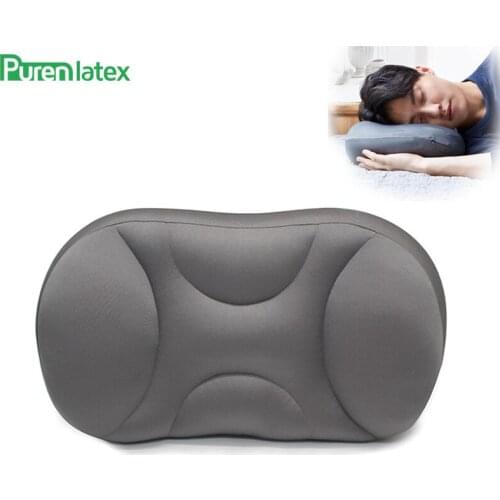 PurenLatex 3D Particle Pillow Ergonomic Foam Pillow Relieve Pressure Neck Particle Orthopedic Pillow Sleeping Bedding Pillow
