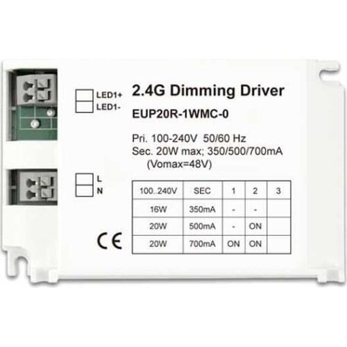 2.4G LED Dimming Driver Constant Current Power LED dimming adjust the color temperature wireless