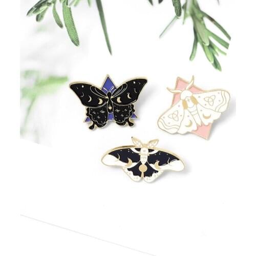 European And American Hot Models Exquisite Butterfly Brooch Cute Alloy Enamel Animal Butterfly Brooch Collar Backpack Badge