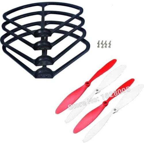 Wltoys Professional Drones Multicopter XK X380 FPV Spare parts Protective frame +Propeller