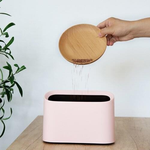 1PC Multi-function Living Room Mini Waste Bin Desktop Garbage Basket Home Office Creative PP Trash Can Desk Storage Box